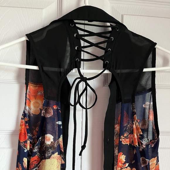 Sleeveless kimono top size S - Picture 4 of 6